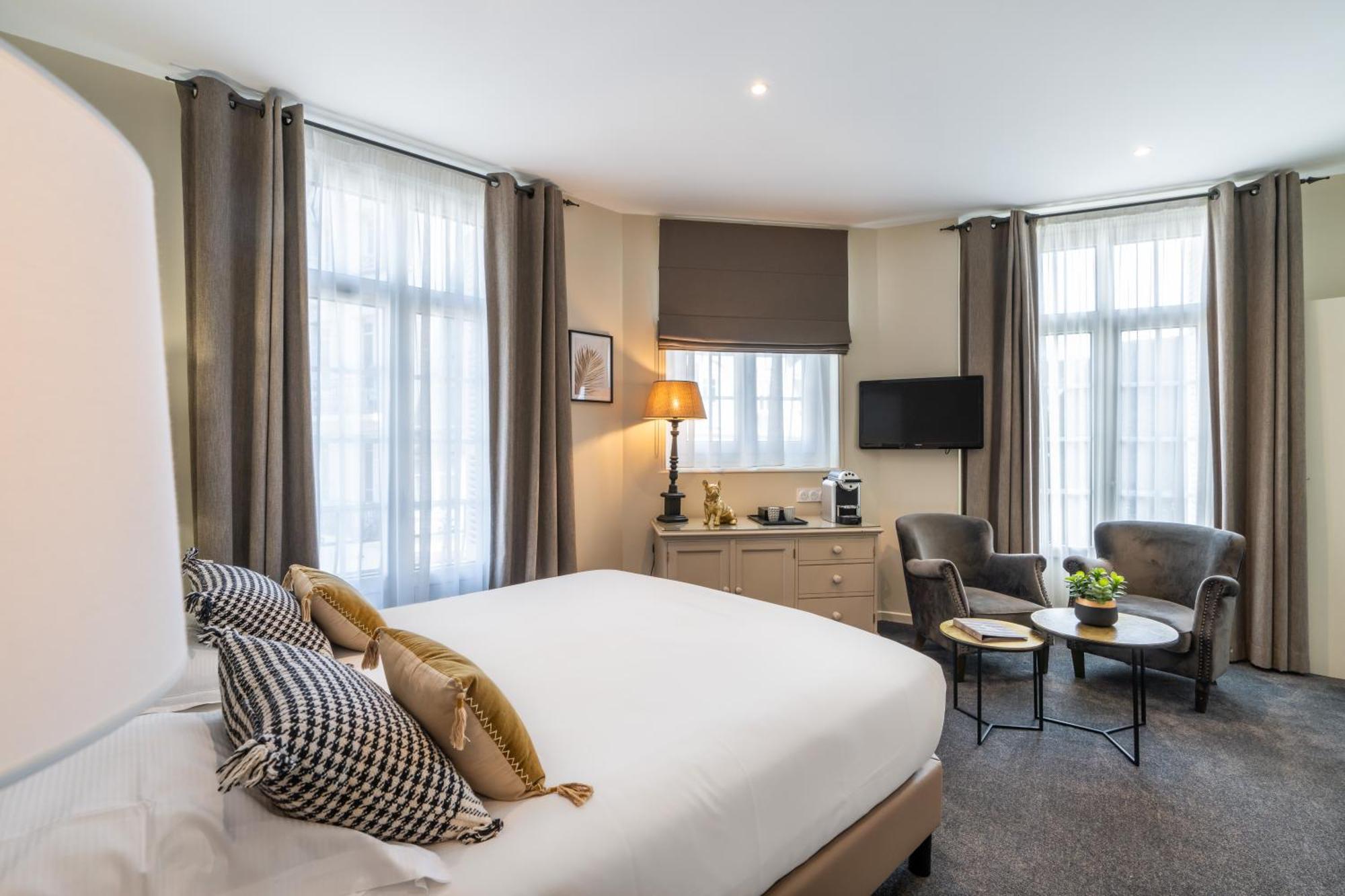 Hotel Le Fer A Cheval Trouville-sur-Mer Bagian luar foto